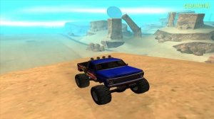 MINECRAFT MONSTER TRUCK VS GTA 5 MONSTER TRUCK VS GTA SAN ANDREAS MONSTER TRUCK - WHICH IS BEST?