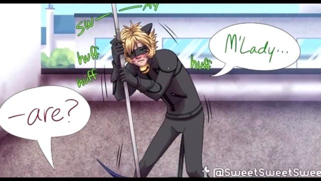 ЛЕДИ БАГ И СУПЕР КОТ || КОМИКС "МОКРЫЙ КОТ" (часть 1) смотреть онлайн