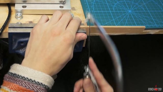 Самодельный нож для резки оргстекла