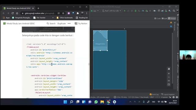 StudyJam Series : Android Part 2 with Rivaldo Hadi W (Membuat Aplikasi ListMovie Kotlin) смотреть онлайн
