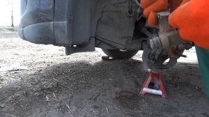 Замена передних тормозных дисков Mazda CX-5