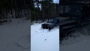 Уаз Хантер на комфорсер 3000