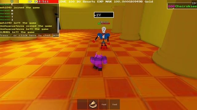 Roblox Undertale Monster Mania: Disbelief Papyrus смотреть онлайн