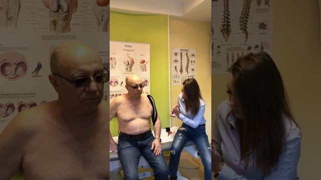 Кинезиотейпирование- расслабление дельтовидной мышцы