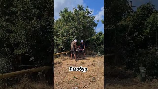 бурение лунок под забор