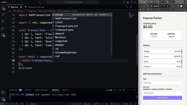 Vue 3 & Composition API - Full Project