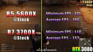 Ryzen 5 5600X vs Ryzen 7 3700X | PC Gaming Benchmark Tested