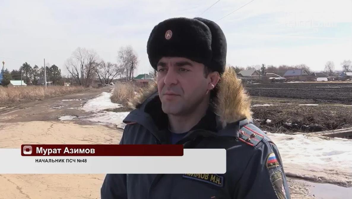 О паводковой обстановке в Киреевском районе спасатели рассказали на телеканале Телемолва