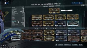 godly kronen prime build and power melee 3.0 warframe 2020