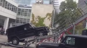 Мерседес Геленваген на автомобильной ярмарке во Франкфурте 2013