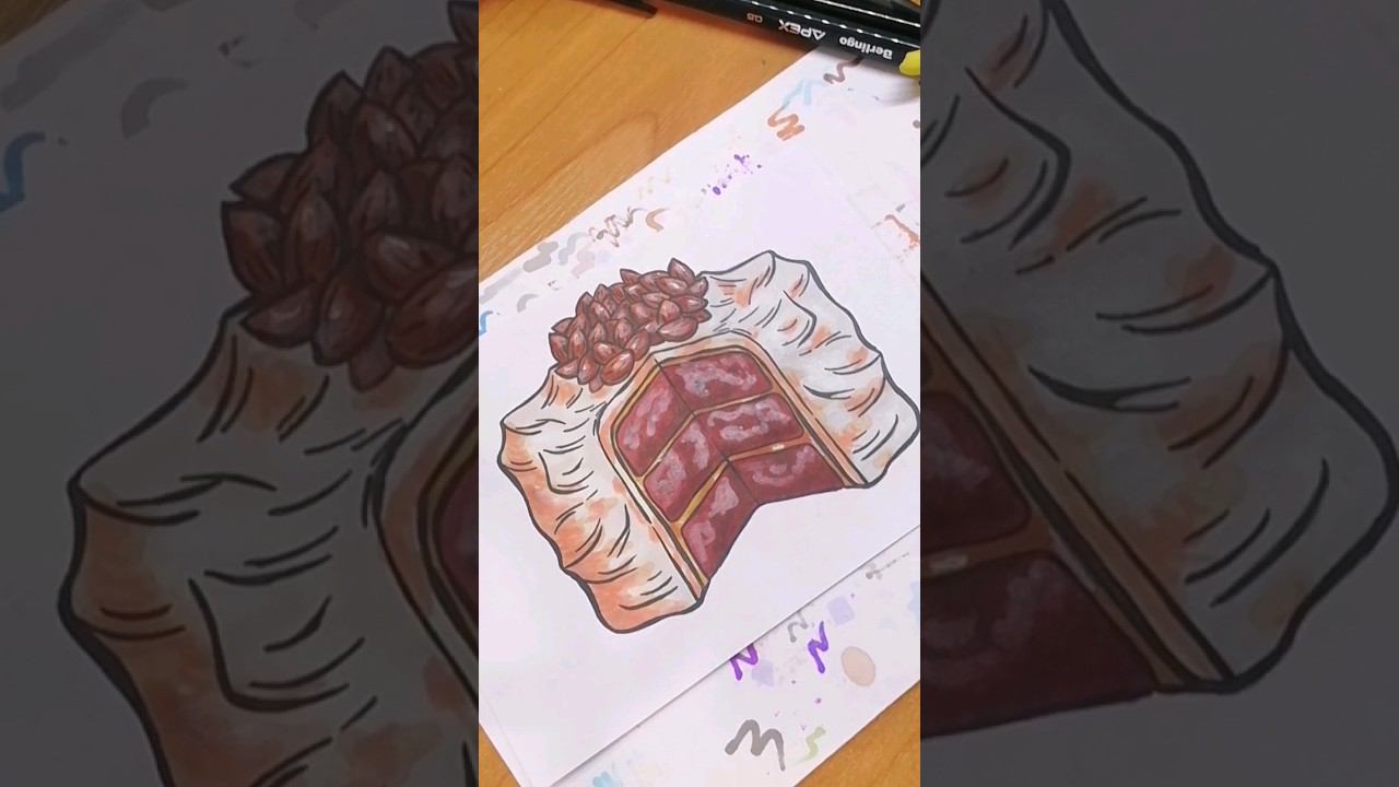 БУМАЖНЫЕ СЮРПРИЗЫ на заказ  #бумажныесюрпризы #рисункиназаказ #рисуюназаказ #бс #арт #вкусняшки
