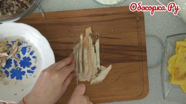 Салат из печени. Сытный и нежный. Печеночный салат рецепт