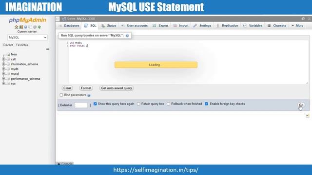 USE Statement in MySQL | How to Select Current Database in MySQL #62