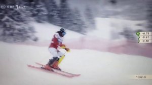 Manuel Feller Slalom 2. Durchgang Adelboden 2024