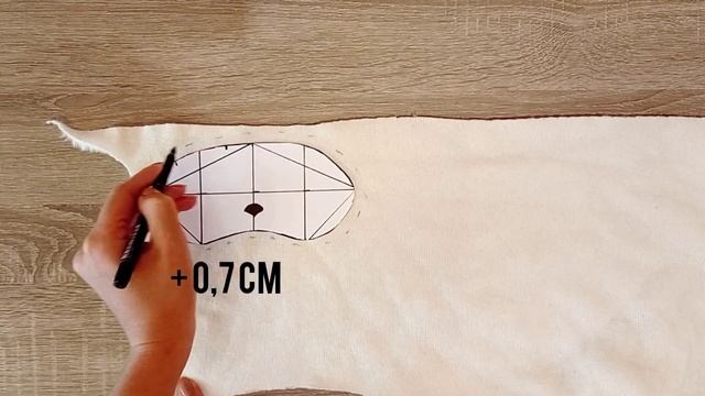 Как сшить детскую маску для сна "Панда" . Простая выкройка + пошив.