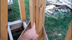 Каркасник.  Часть 2.  Угловые стойки, укосины и балки