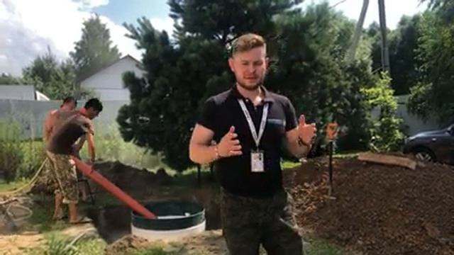 Видео с монтажа и обзор станции очистки сточных вод Water Boshe Biofilter Stream L3