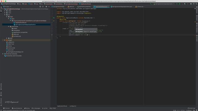 Integrate Apache Camel with Spring boot application смотреть онлайн