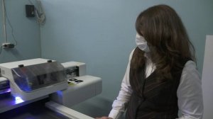 Сувенирный планшетный УФ-принтер в компании "Телесеть"