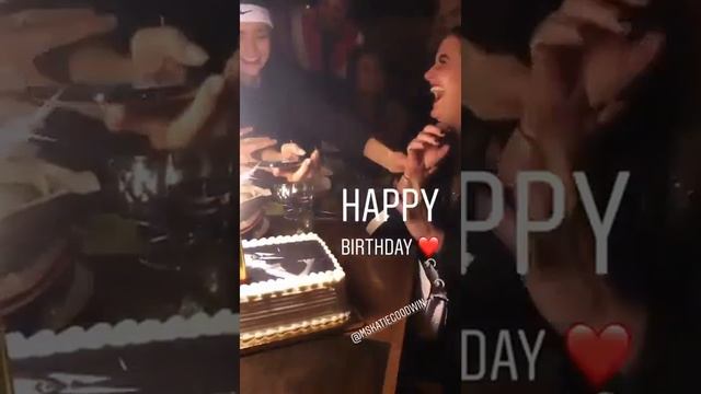 Nina Dobrev at Glen Powell's Birthday Party [1st November]