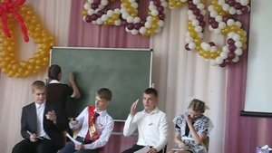 последний звонок 2015. школа 63. Сценка математика
