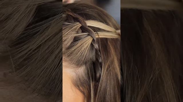 Faux Waterfall Braided Headband Tutorial using our Loop Tool #braidtutorial #hairinspo