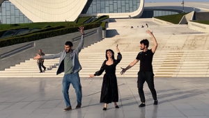 Девушки Танцуют Мадина ALISHKA Чеченская Лезгинка Баку 2023 Baku Madina Lezginka Dance Chechen