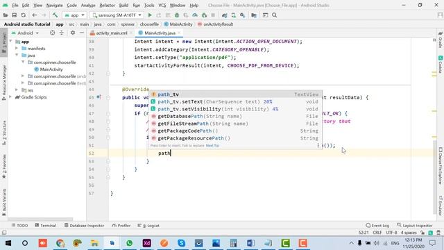 How to Open File Manager and Get Path of Any File in Android Studio java| PDF | WORD | TXT смотреть онлайн