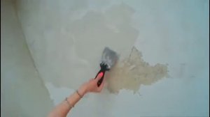 Делаем потолок из латексной шпатлевки/Make the ceiling of latex putty