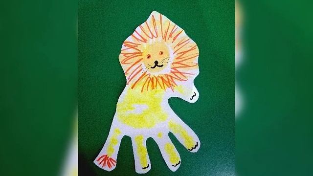 Пальчиковые краски и отпечатки ладошками. Идеи. смотреть онлайн