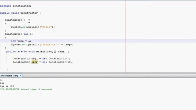 #42 | Constructor and its Types in Java | Java Programming in Tamil