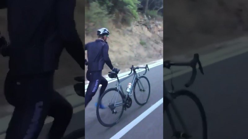 Smart crazy cycling Тот случай, когда атлет быстрее своего снаряда! #bike #cycling #cycle #racing