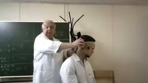 повязка крестообразная на шею