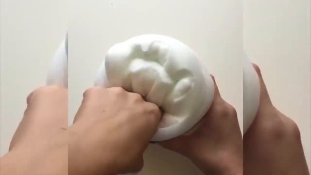 Crunchy Iceberg Souffle Slime! Most Satisfying Slime ASMR Video #228 смотреть онлайн