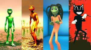COLOR DANCE CHALLENGE DAME TU COSITA vs Patila vs El Taiger - Me Kemaste vs alien dance vs patila