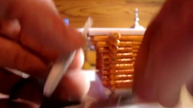 Макет деревянной Часовни. Продолжение.