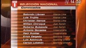 Lista de selección nacional para inicio de las eliminatorias al Mundial Brasil 2014