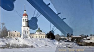 Колокольный звон в Успенской церкви г.Тотьма, фестиваль "Рождественский благовест" , 2022 г.