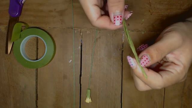 How to Make Goldenrod Paper flowers - Flower Making of Crepe Paper - Paper Flower Tutorial смотреть онлайн