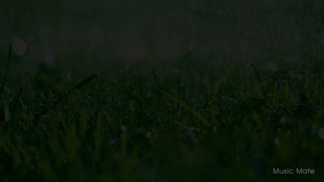 Спящая музыка для спокойного ночного спокойного дождя☁Музыка для прослушивания во сне-Дождливый ден смотреть онлайн