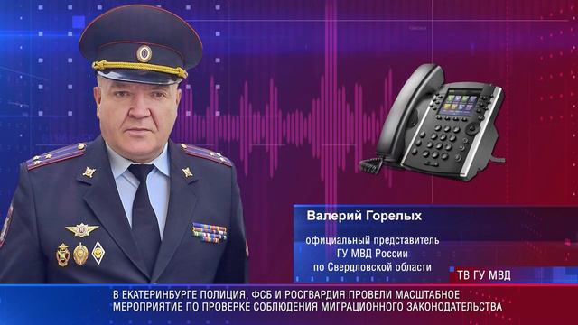 В Екатеринбурге силовики в районе Академический выявили нарушителей миграционного законодательства
