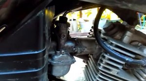 Подсос воздуха. Yamaha YBR 125