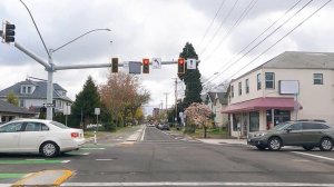 [4K]Driving Downtown Eugene 4K - Oregon USA Morning drive