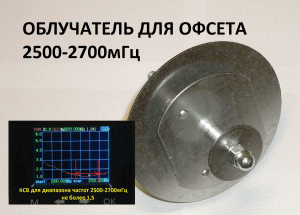 Облуч для офсета 2500-2700мгц