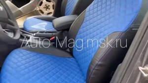 Чехлы на Шкоду Октавию А7 Актив из экокожи | Фабрика Автопилот | Установка с выездом мастера