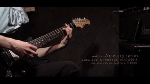 Электрогитара Aria stg series ТЕСТ | Randall rx120