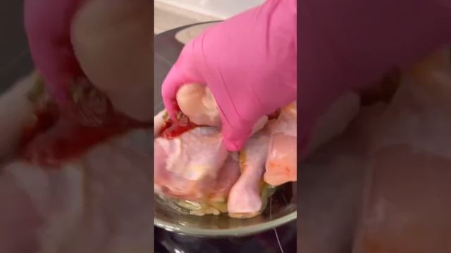 Куриная голень в духовке на ужин ? #рецепты #идеядляужина