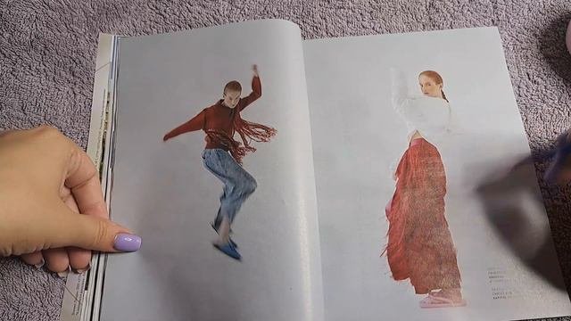 АСМР листаю журнал ♡близкий шепот