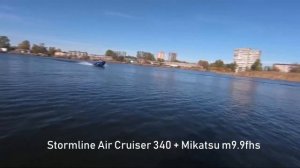 Тест драйв Stormline Air Cruiser 340   Air Hector 340 и Mikatsu M9 8  M9 9