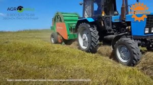 ПР 145М в работе на поле (Унисибмаш)